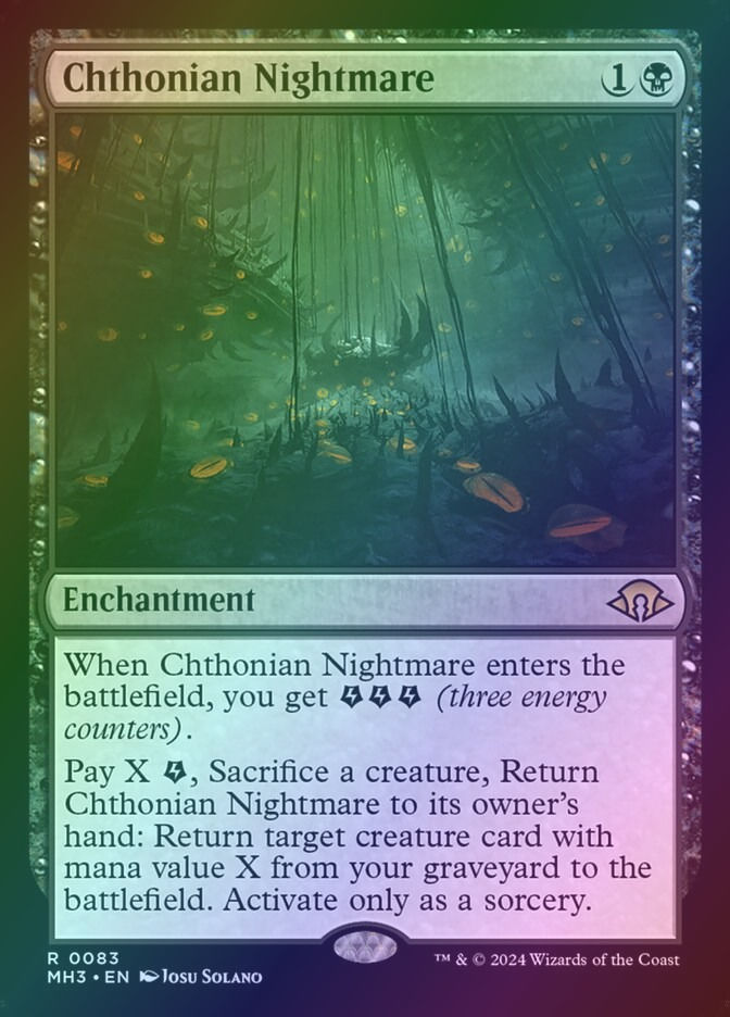 Chthonian Nightmare (MH3) (83) / Foil