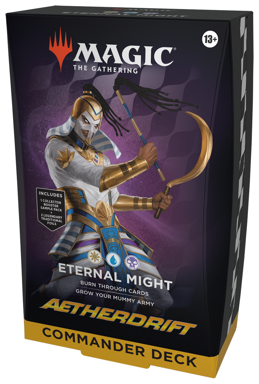 Aetherdrift Commander Deck - Eternal Might — cara 2 de 2