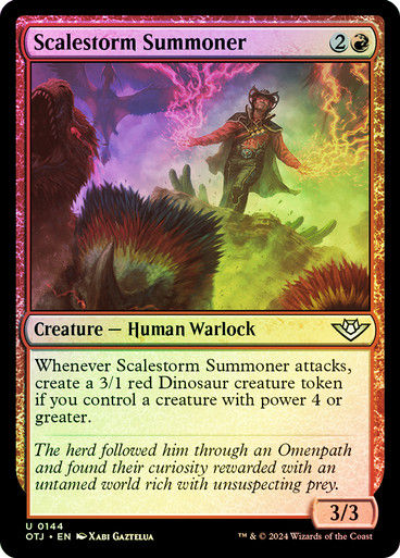 Scalestorm Summoner (otj) (144) / Foil