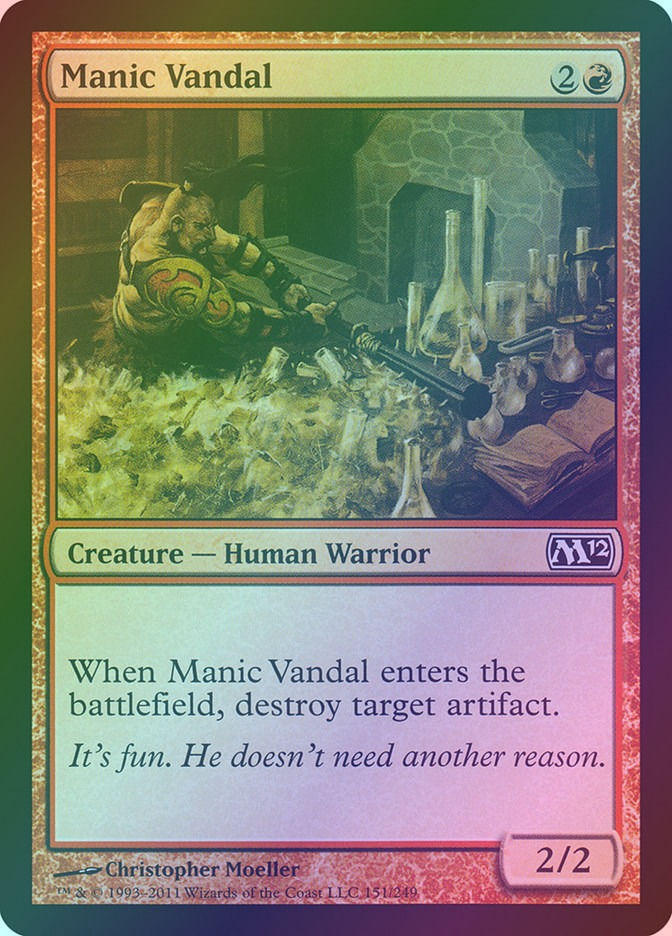 Manic Vandal (M12) (151) / Foil