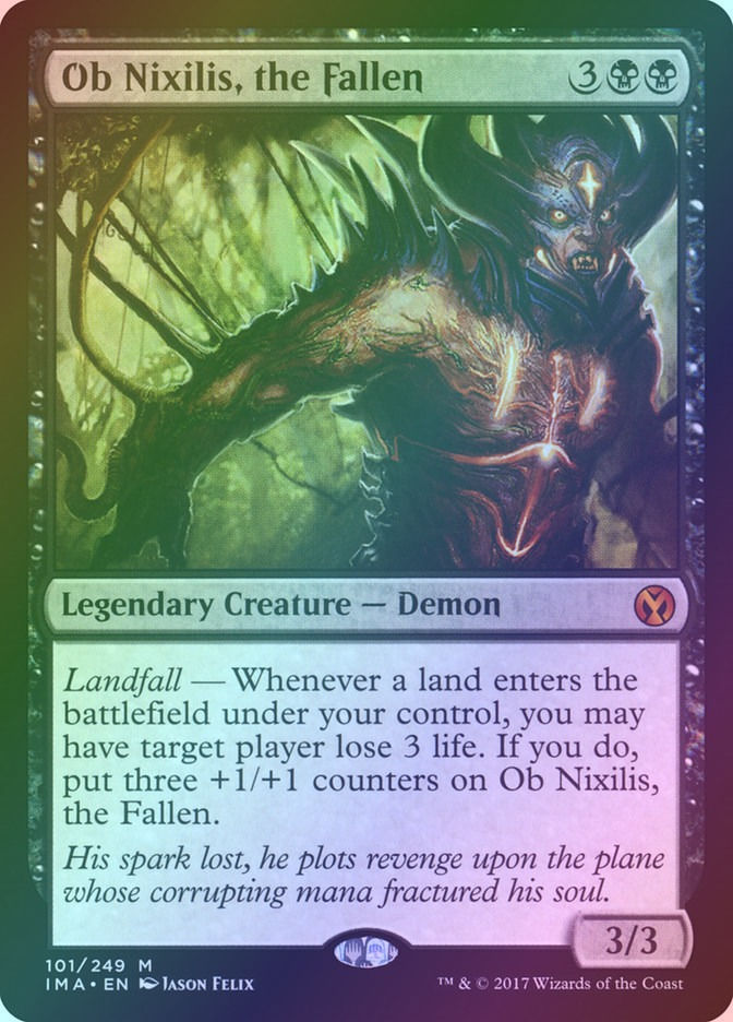 Ob Nixilis, the Fallen (IMA) (101) / Foil