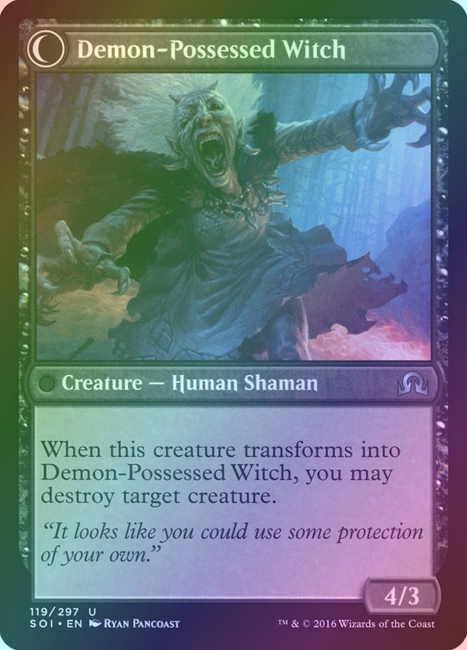 Kindly Stranger // Demon-Possessed Witch (SOI) (119) / Foil — cara 2 de 2