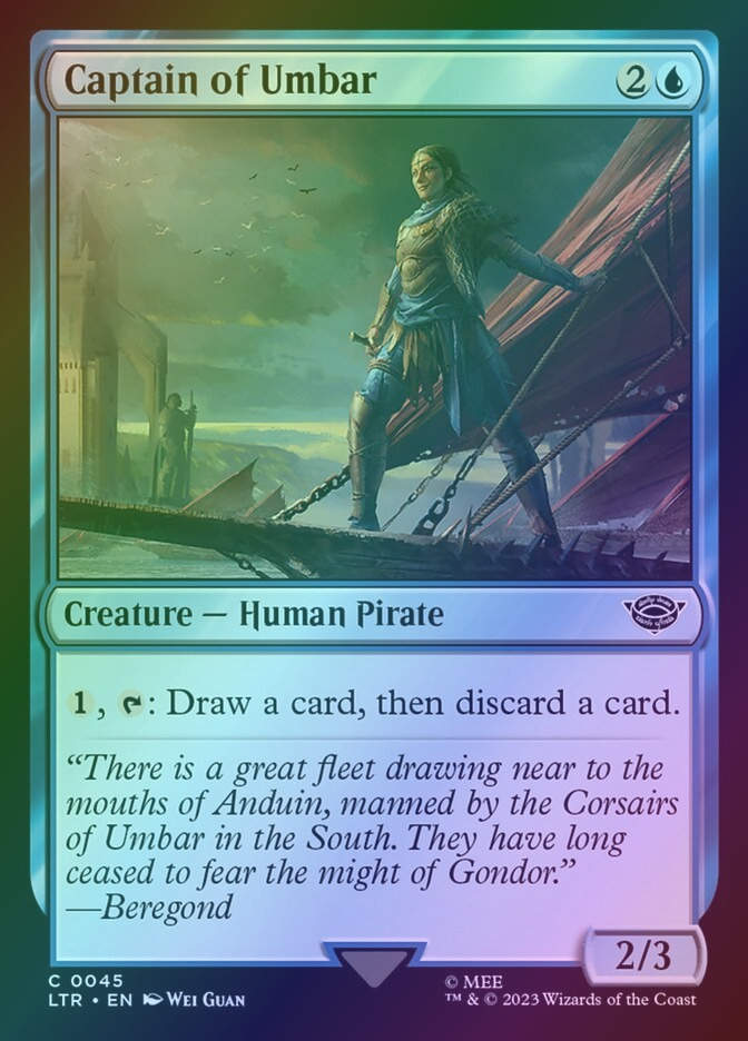 Captain of Umbar (LTR) (45) / Foil
