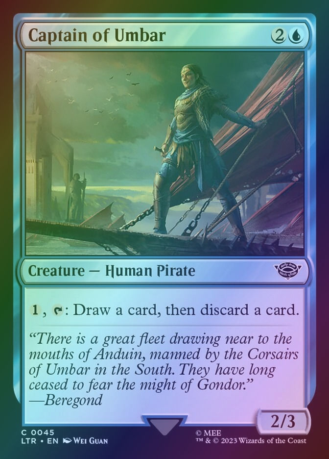 Captain of Umbar (LTR) (45) / Foil