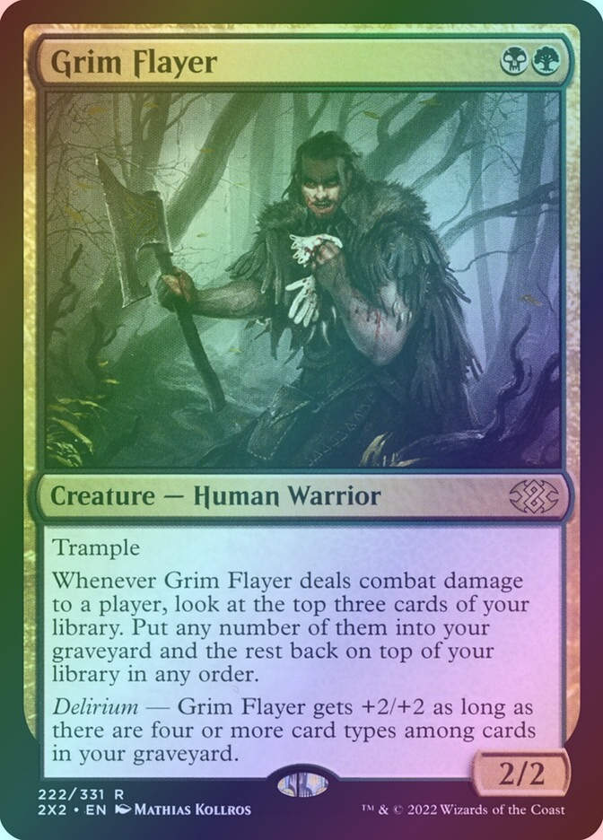 Grim Flayer (2X2) (222) / Foil