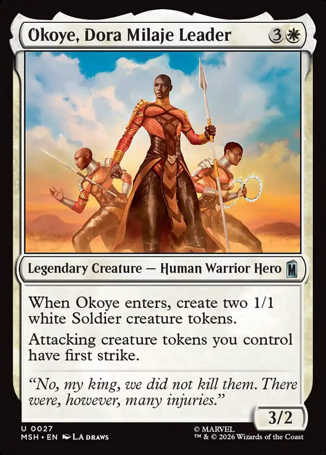 Okoye, Dora Milaje Leader (MSH) (27)