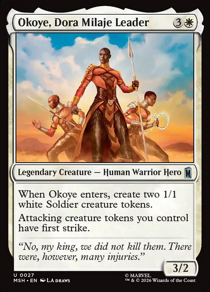 Okoye, Dora Milaje Leader (MSH) (27)