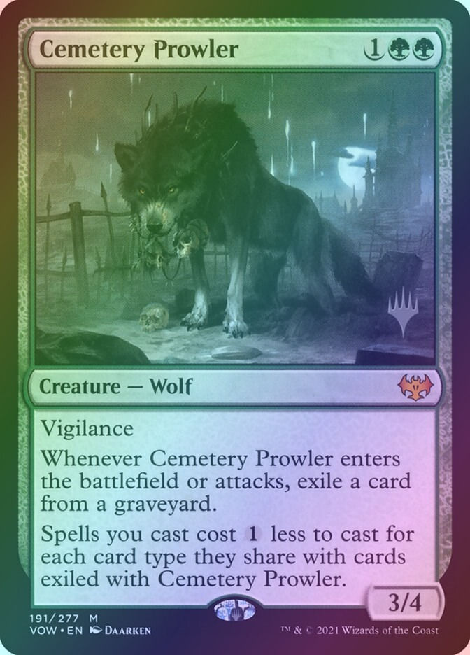 Cemetery Prowler (PVOW) (191p) / Foil