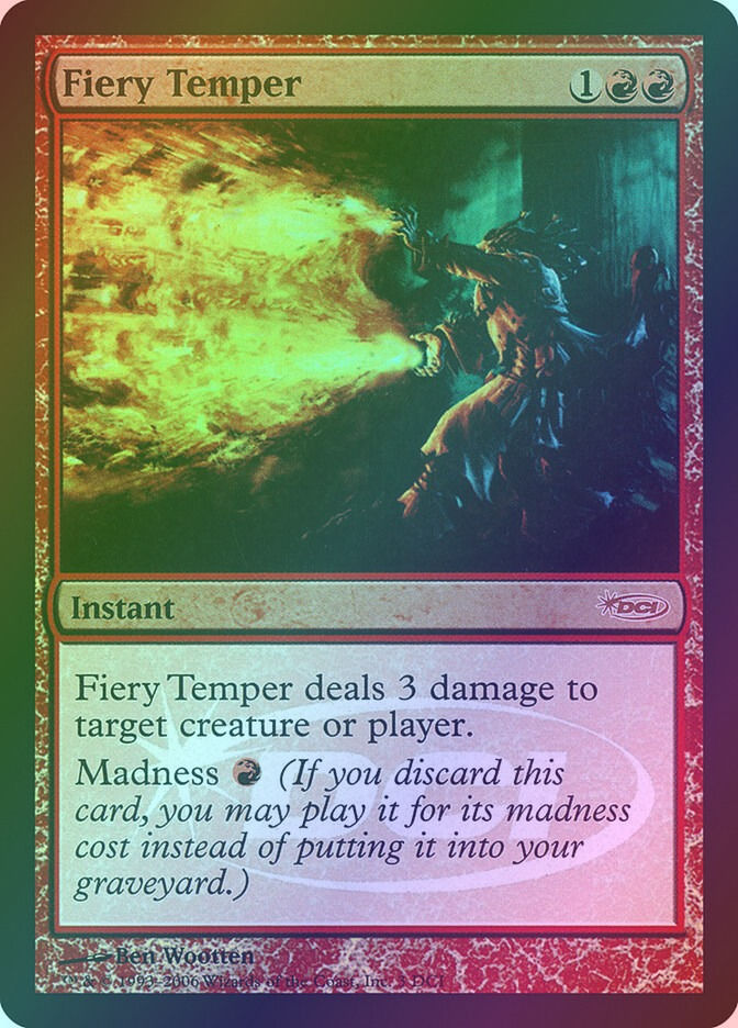 Fiery Temper (DCI) (3) / Foil