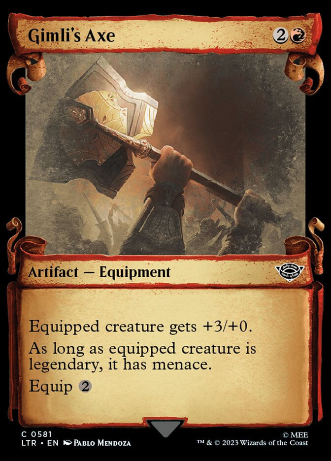 Gimli's Axe (LTR) (581) / Showcase