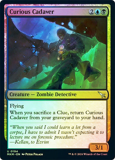 Curious Cadaver (mkm) (194) / Foil