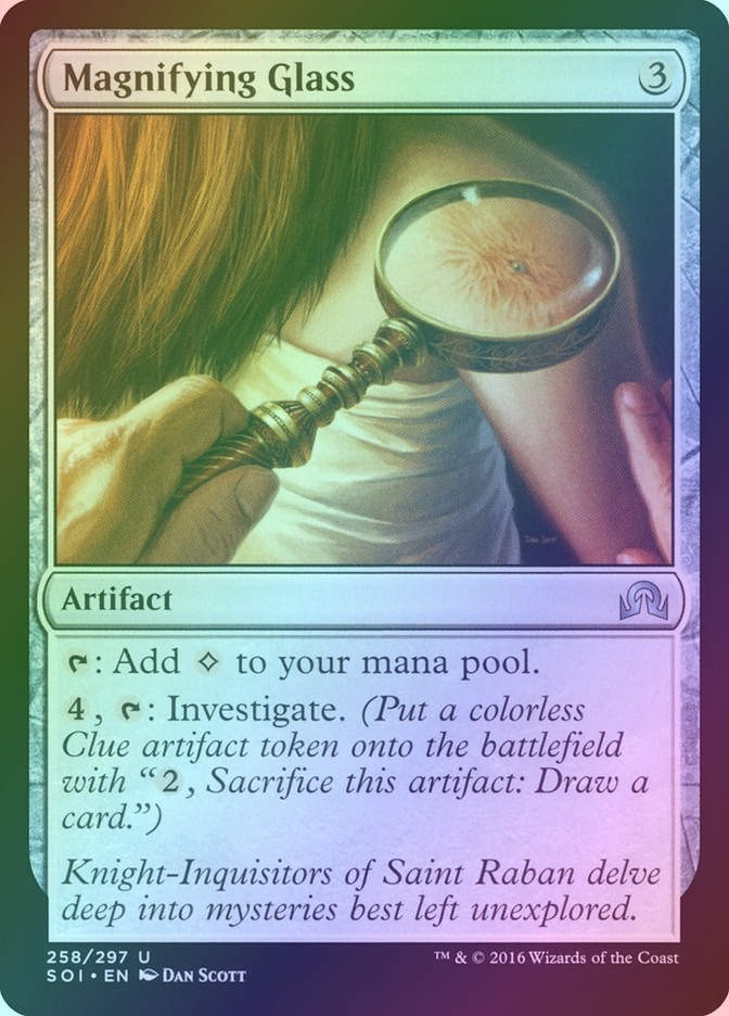Magnifying Glass (SOI) (258) / Foil