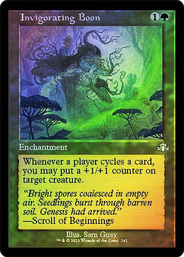 Invigorating Boon (DMR) / Showcase / Foil