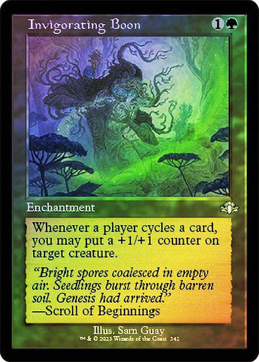 Invigorating Boon (DMR) / Showcase / Foil