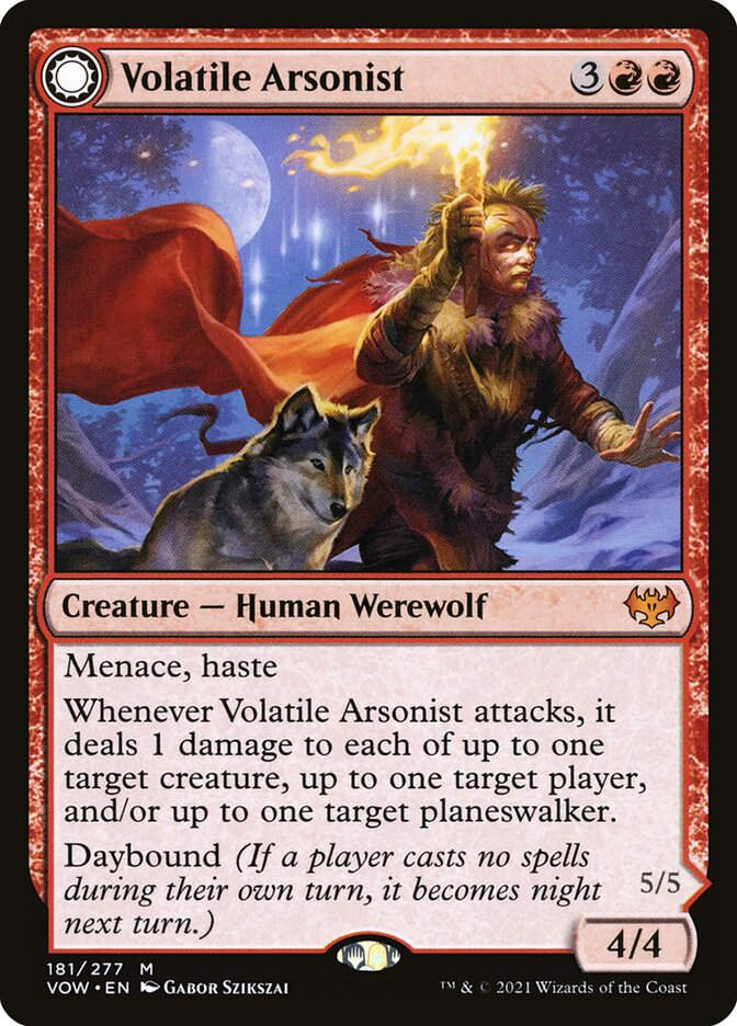 Volatile Arsonist // Dire-Strain Anarchist (VOW) (181)