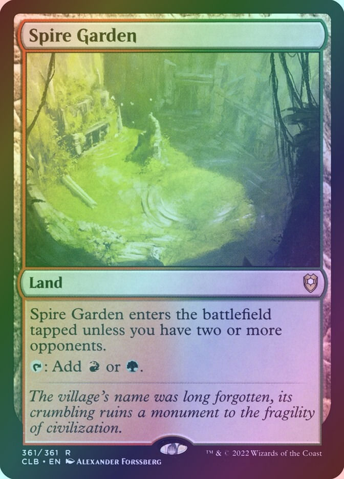 Spire Garden (CLB) (361) / Foil