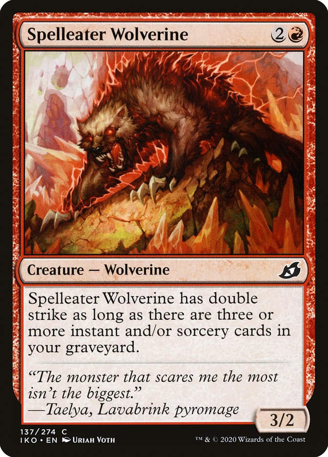 Spelleater Wolverine (IKO) (137)