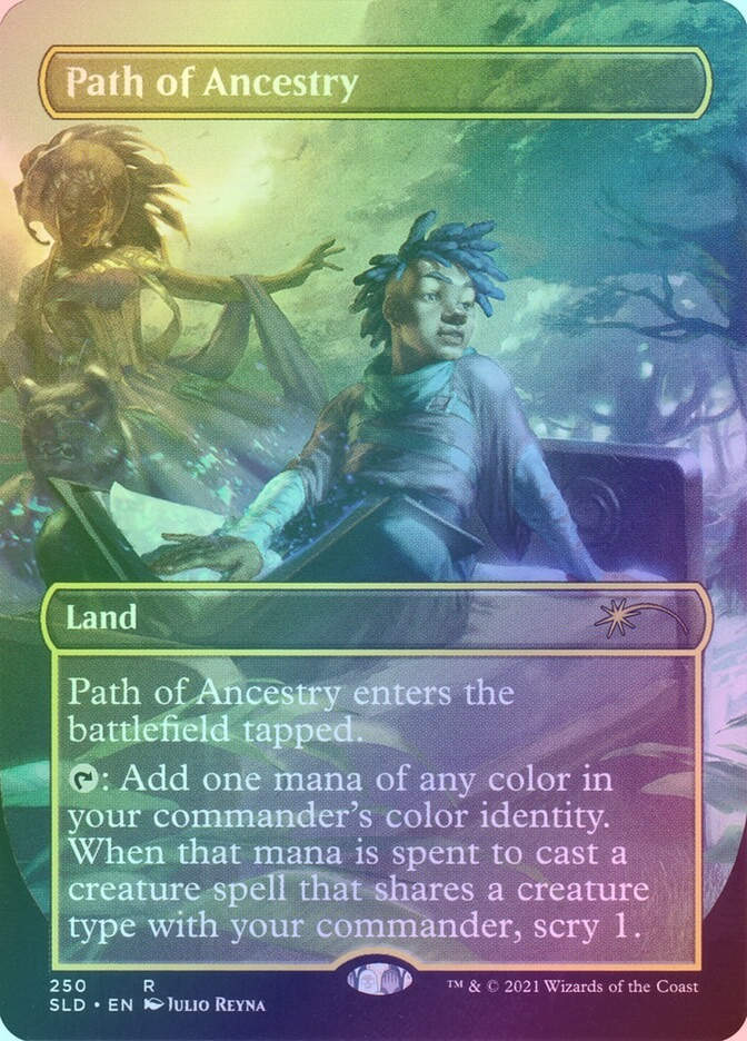 Path of Ancestry (SLD) (250) / Borderless / Foil