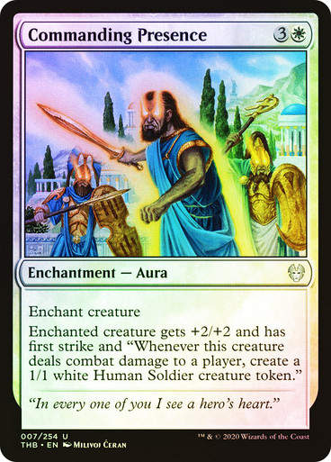 Commanding Presence (THB) (7) / Foil