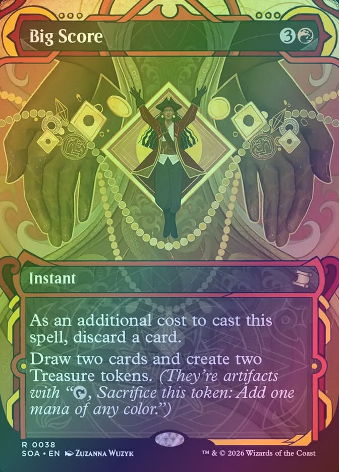 Big Score (SOA) (38) / Borderless / Showcase / Foil