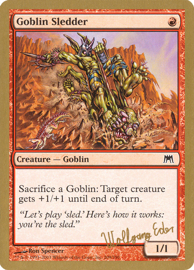 Goblin Sledder (WC03) (we209)