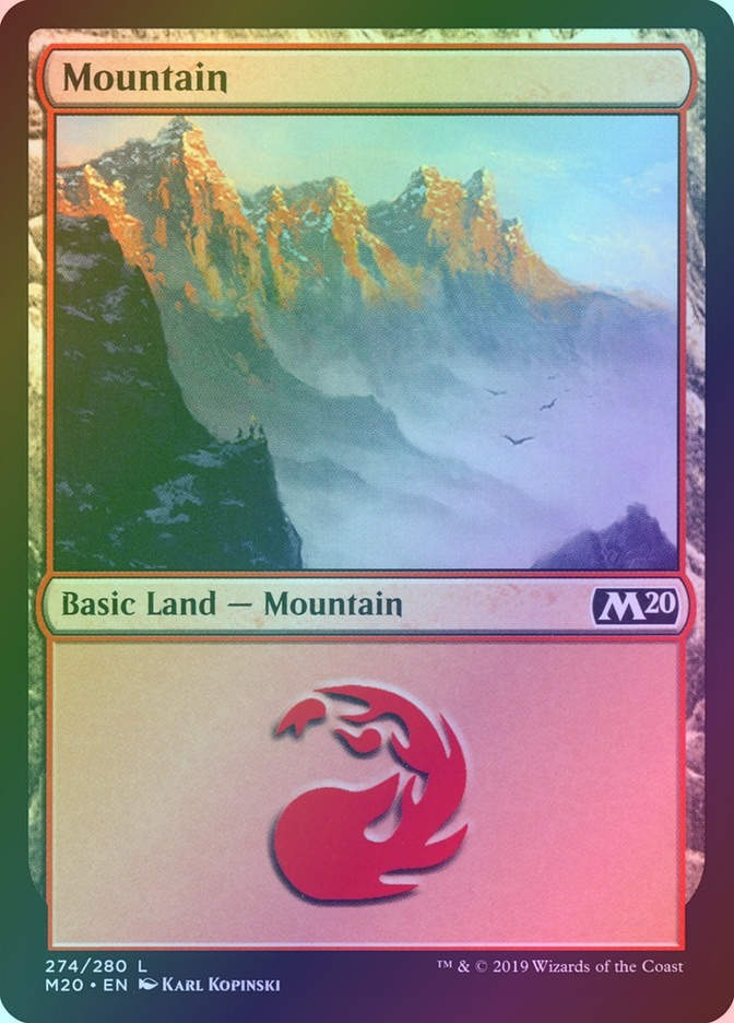 Mountain (M20) (274) / Foil