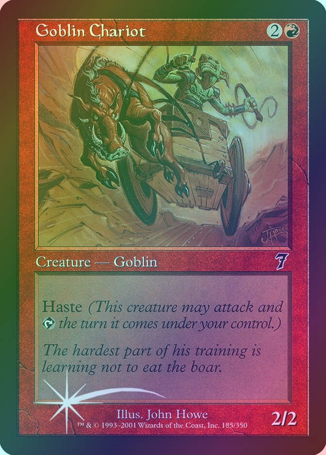 Goblin Chariot (7ED) (185★) / Foil