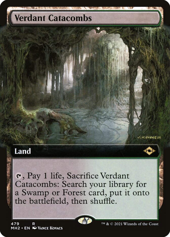 Verdant Catacombs (MH2) (479) / Extended Art