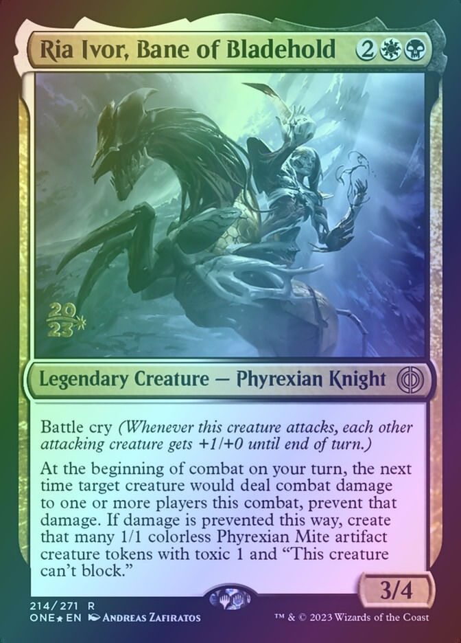 Ria Ivor, Bane of Bladehold (PONE) (214s) / Foil