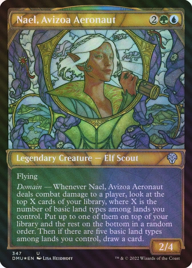 Nael, Avizoa Aeronaut (DMU) (347) / Showcase / Textured Foil