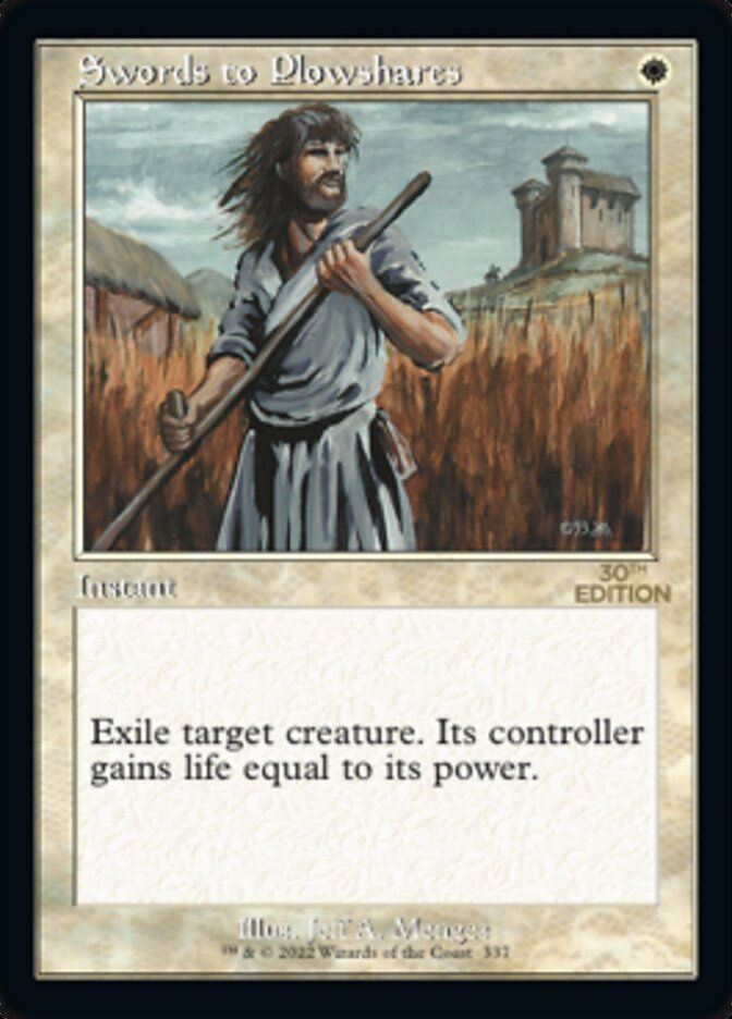 Swords to Plowshares (30a) / Retro Frame