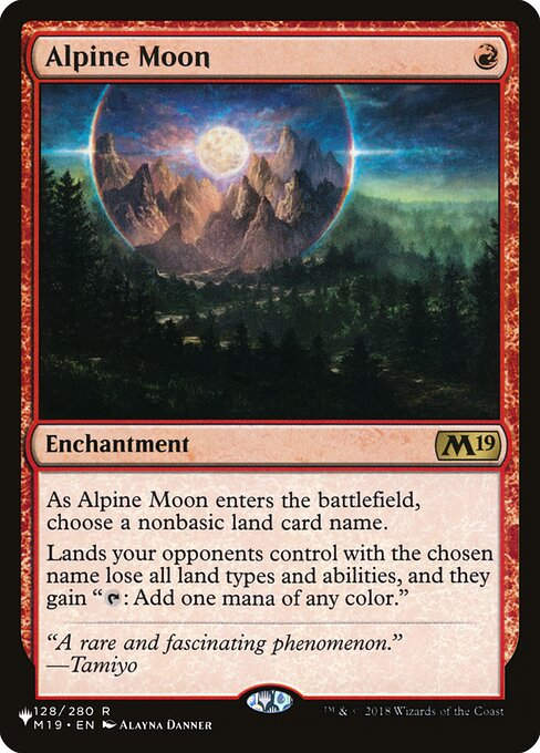 Alpine Moon (PLST) (M19-128)