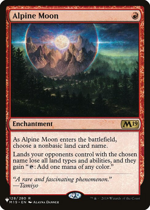 Alpine Moon (PLST) (M19-128)