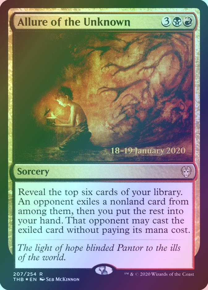 Allure of the Unknown (PTHB) (207s) / Foil