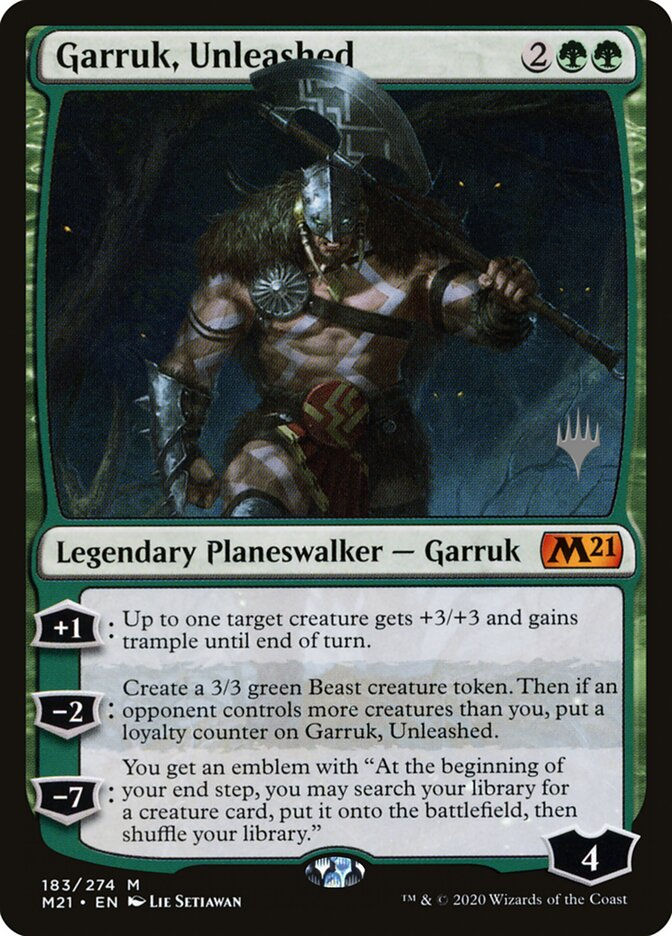 Garruk, Unleashed (PM21) (183p)