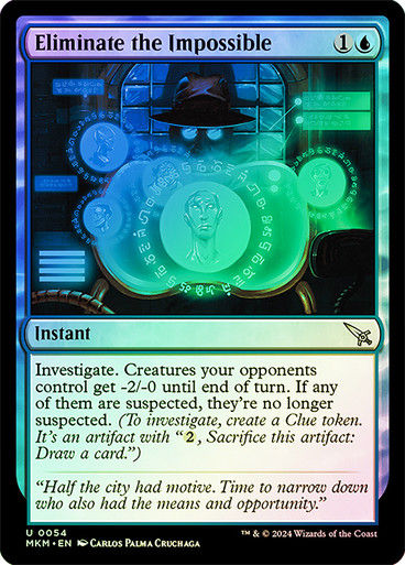 Eliminate the Impossible (mkm) (54) / Foil