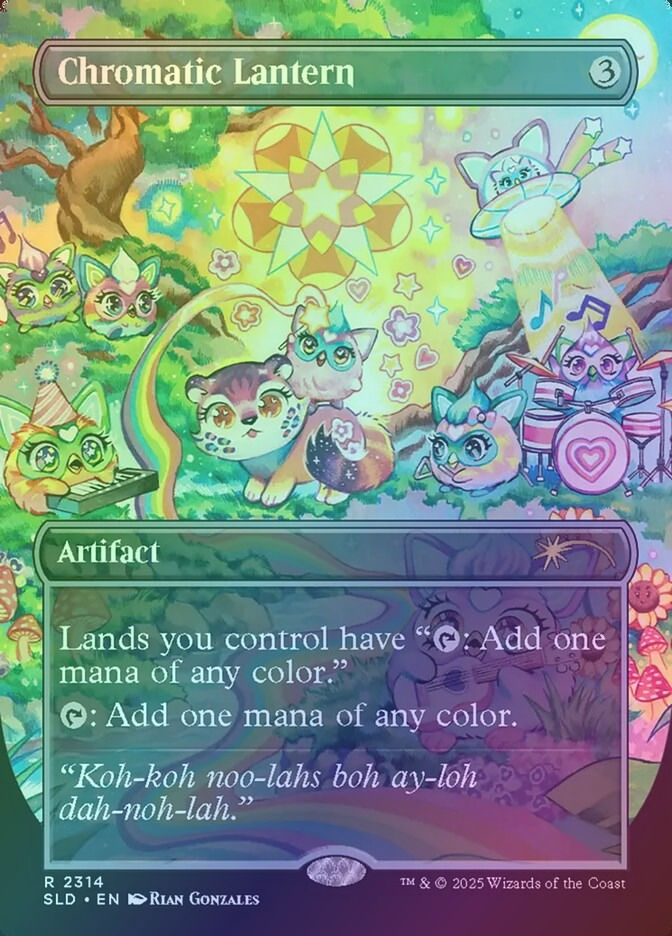 Chromatic Lantern (SLD) (2314) / Borderless / Foil