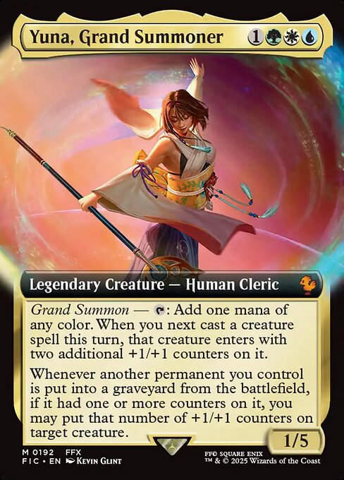 Yuna, Grand Summoner (FIC) (192) / Extended Art
