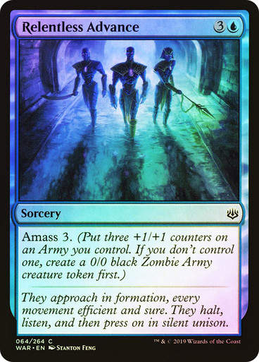 Relentless Advance (WAR) (64) / Foil