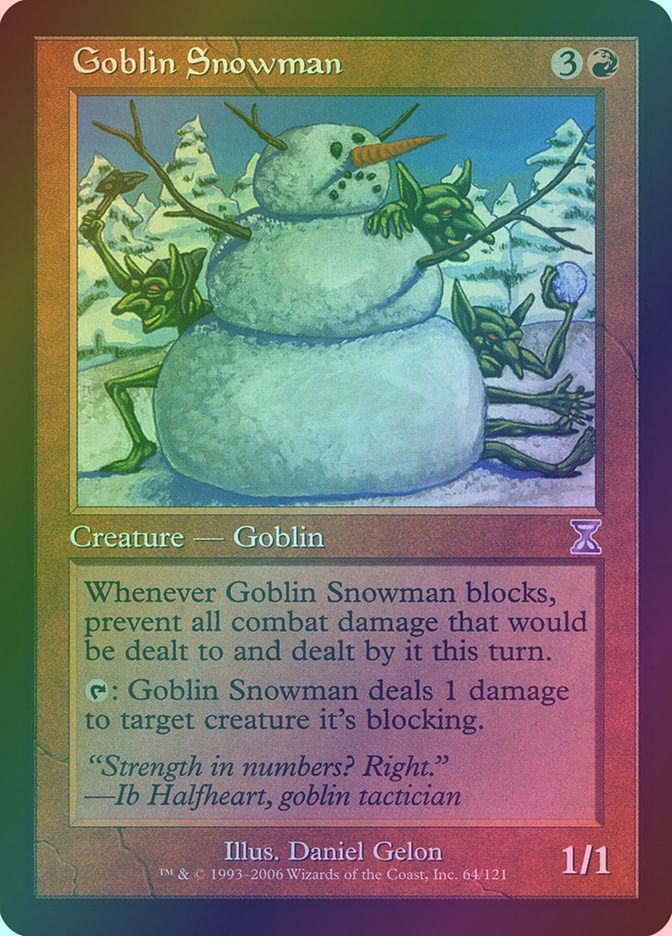Goblin Snowman (TSB) (64) / Foil