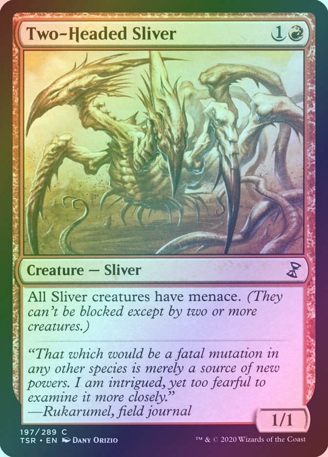 Two-Headed Sliver (TSR) (197) / Foil