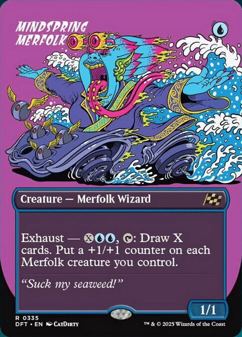 Mindspring Merfolk (DFT) (335) / Borderless