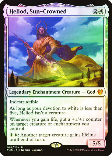 Heliod, Sun-Crowned (THB) (18) / Foil