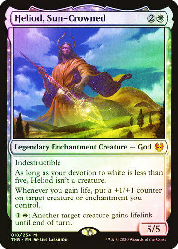 Heliod, Sun-Crowned (THB) (18) / Foil