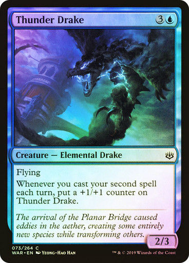 Thunder Drake (WAR) (73) / Foil