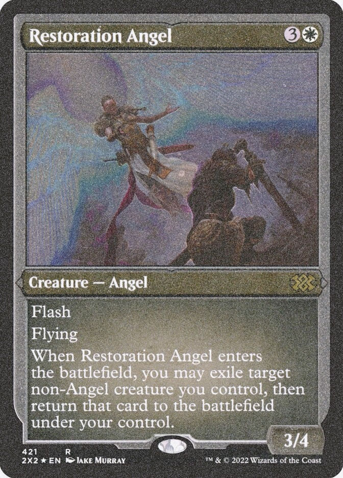Restoration Angel (2X2) (421) / Foil Etched