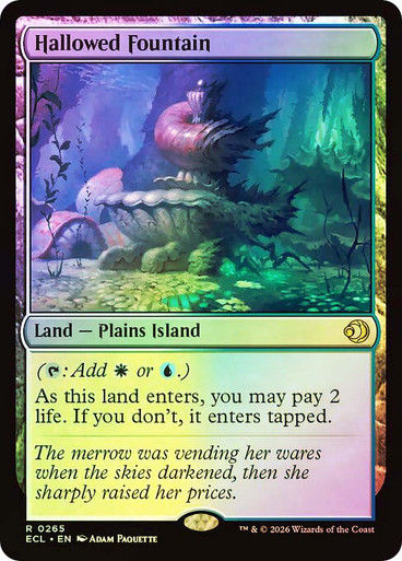 Hallowed Fountain (ECL) (265) / Foil