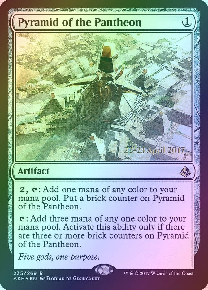 Pyramid of the Pantheon (PAKH) (235s) / Foil