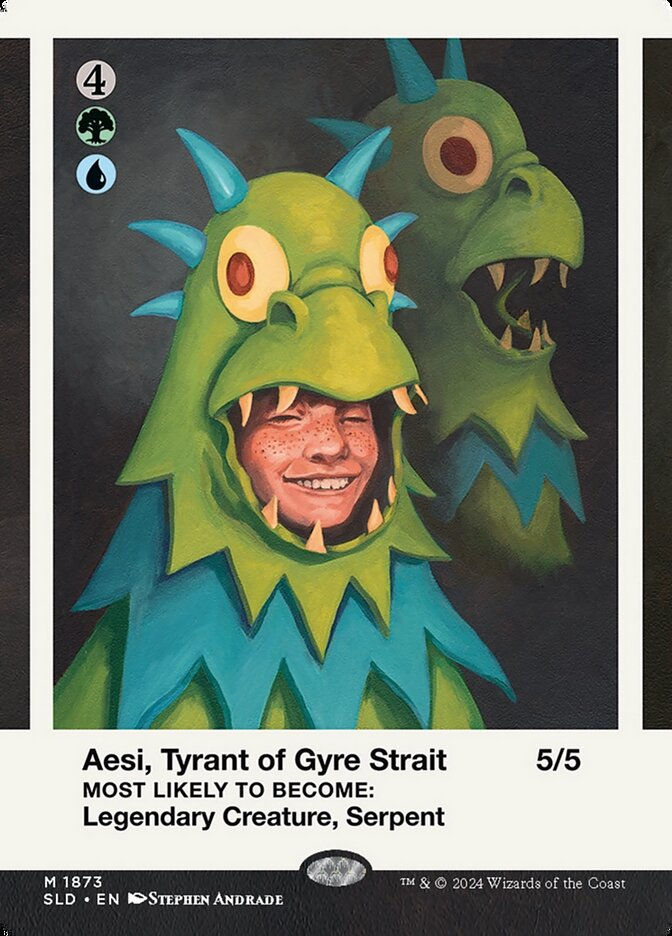 Aesi, Tyrant of Gyre Strait (SLD) (1873) / Borderless — cara 1 de 2