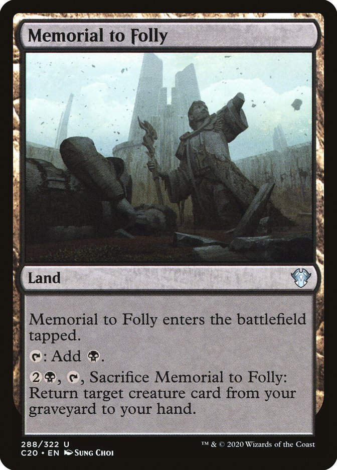 Memorial to Folly (C20) (288)